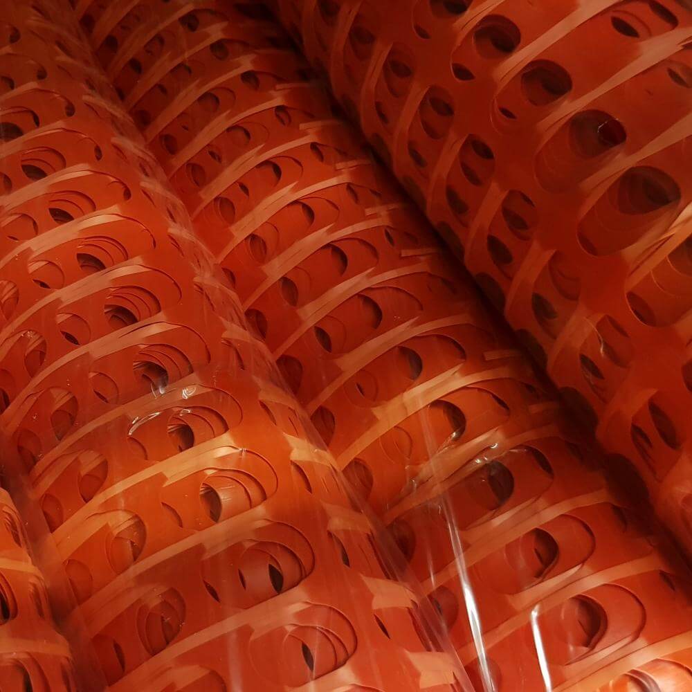 Absperrnetz Fangzaun 50m Rolle extra schwer 12,5 kg Absperrnetz Fangzaun 50m Rolle extra schwer 12,5 kg