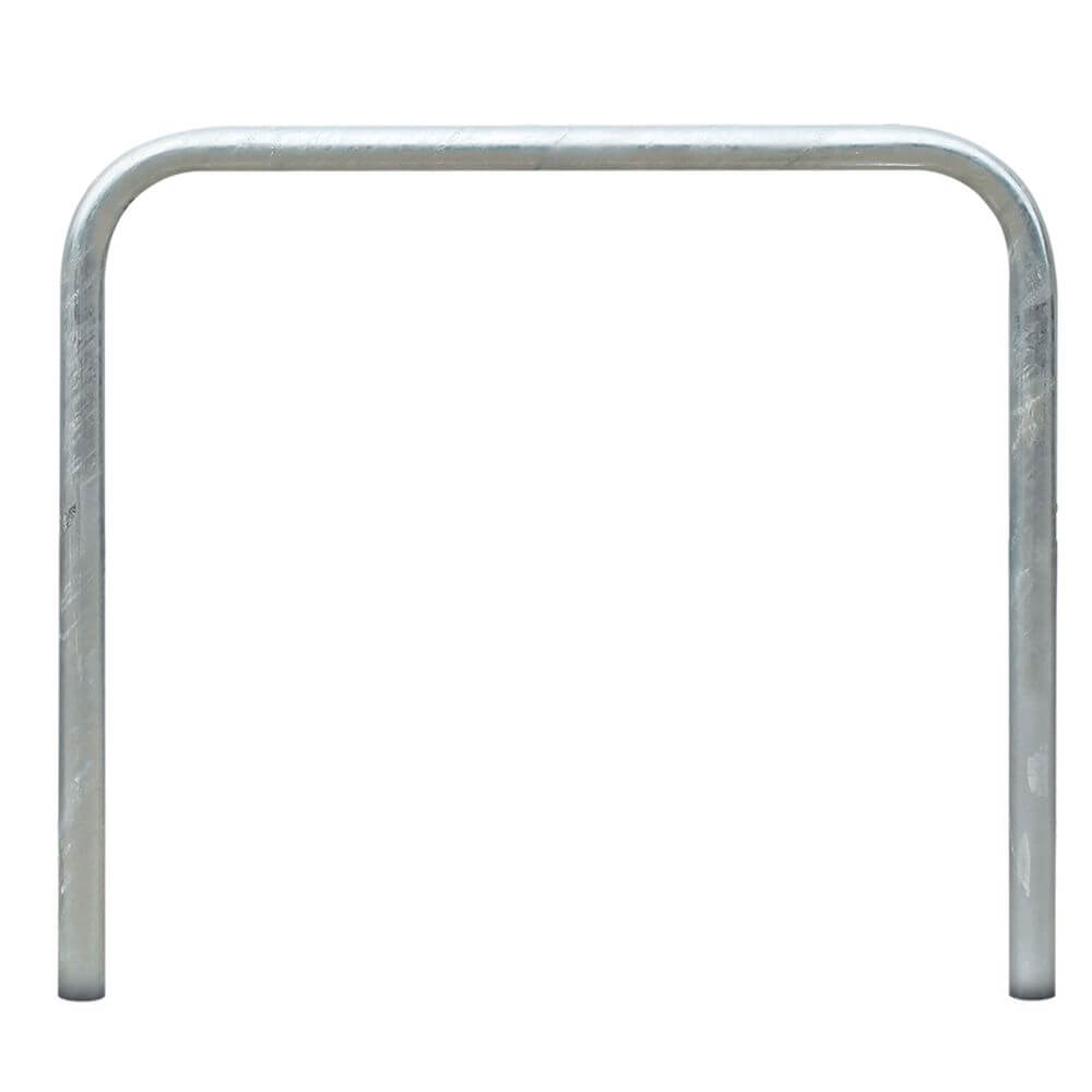 ROBUSTO Stahlbügel 90x80cm Mit Knieholm - Fahrradanlehnbügel Zum Einbetonieren