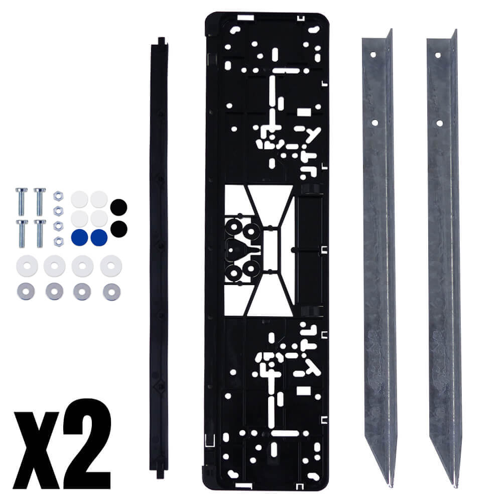 Parkplatzschild 52 X 11cm Mit Pfosten - Privatparkplatz