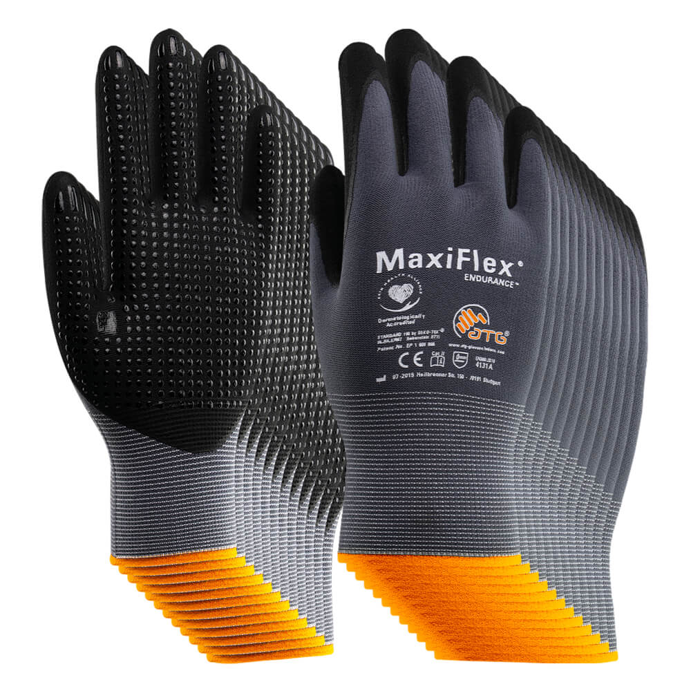 blauer handschuhe Grenzgaenger Lite Flow Motocross-Handschuhe mit Silikon-Grip