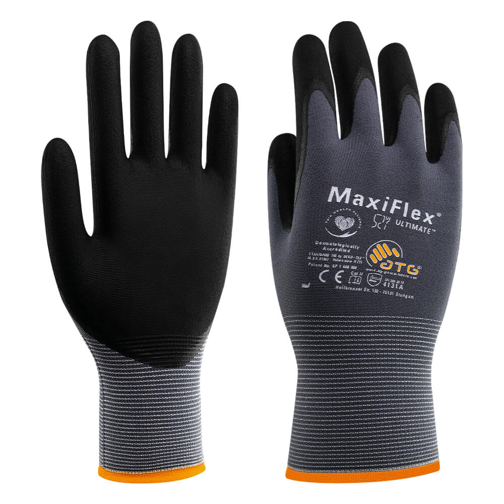 1 Paar, Gr. 8, ATG MaxiFlex Ultimate Schutzhandschuh