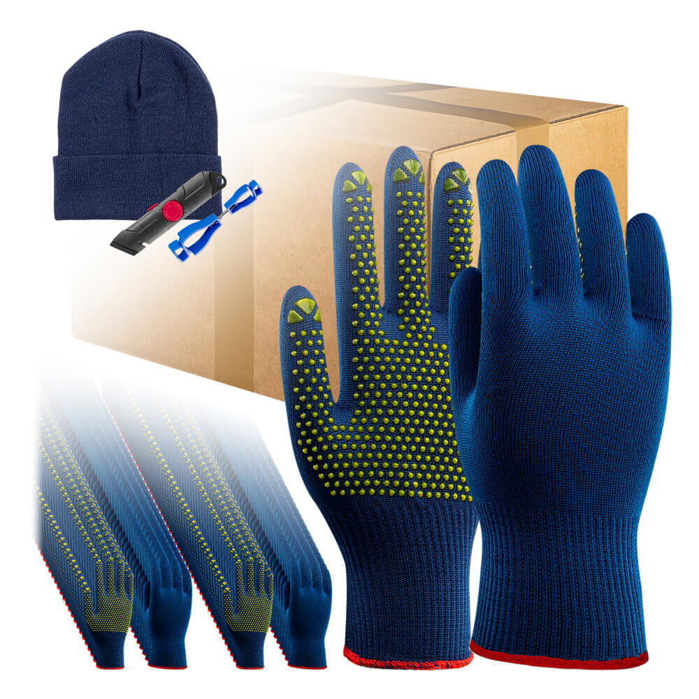 150 Paar, Gr. 8, KCL PolyTRIX BN 914 Noppenhandschuh + gratis Zubehr
