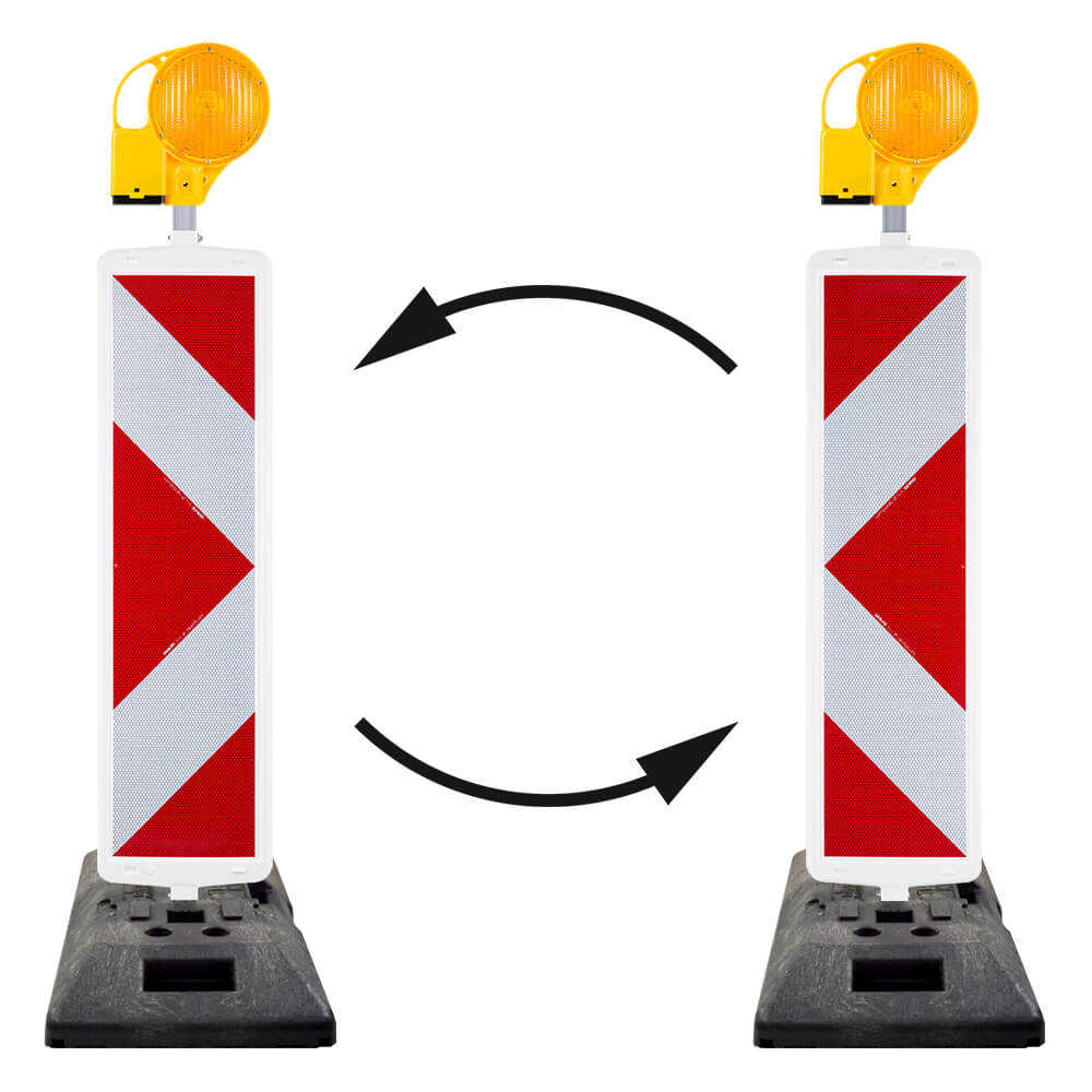 Reflektierendes Pfeil-Schild Aus Aluminium – 25,4x11,4 Cm, 40 Mm Dick, UV-geschützt & Wasserdicht Für Innen/Außen