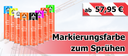 Baustellen-Markierunsfarbe
