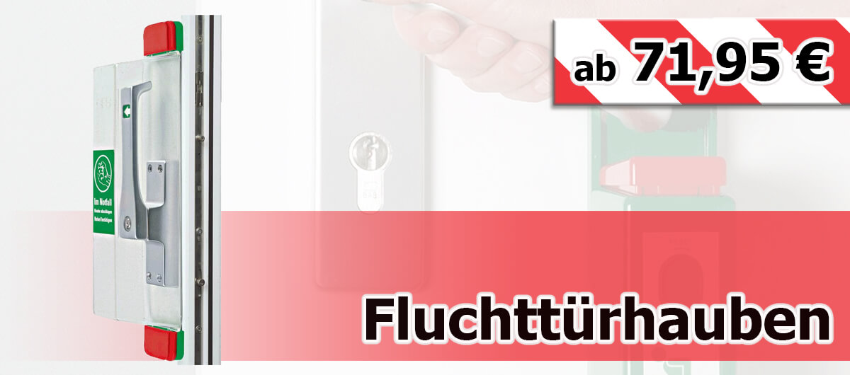 Fluchttürhauben für Türklinken