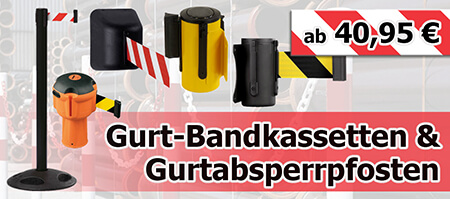 Gurtabsperrpfosten (Gurtpfosten), Wandkassetten und Zubehör! 
