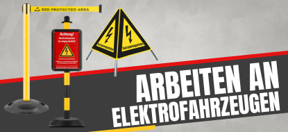Arbeiten an Elektrofahrzeugen