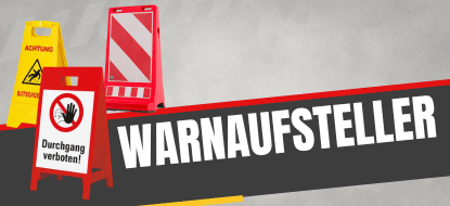 Warnaufsteller