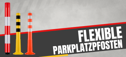 Flexible Parkplatzpfosten