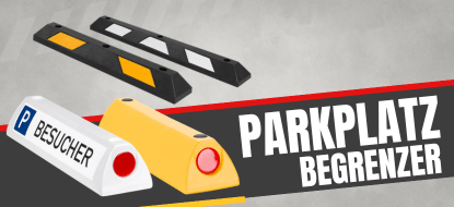 Parkplatzbegrenzer gelb oder weiß