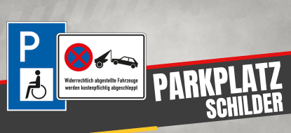 Parkplatzschilder für die optimale Parkraumgestaltung