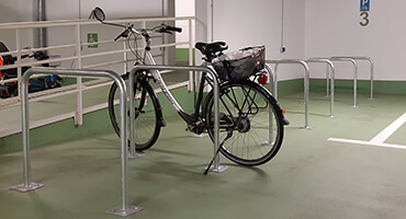 Fahrradanlehnsysteme  Beispiel