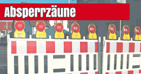Absperrzäune