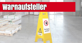 Warnaufsteller