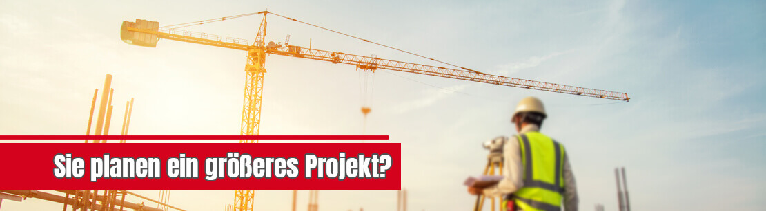 Preisrabatt bei Groß-Projekten Preisrabatt bei Groß-Projekten