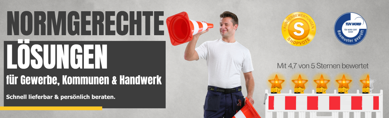 Willkommen im Absperrshop
