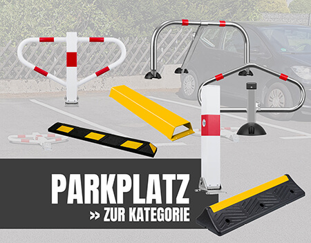 Parkplatz absperren