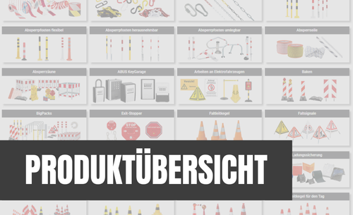 Absperrshop Produktübersicht
