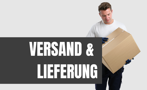 Versand und Lieferung