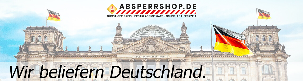 Absperrshop Wir beliefern Deutschland