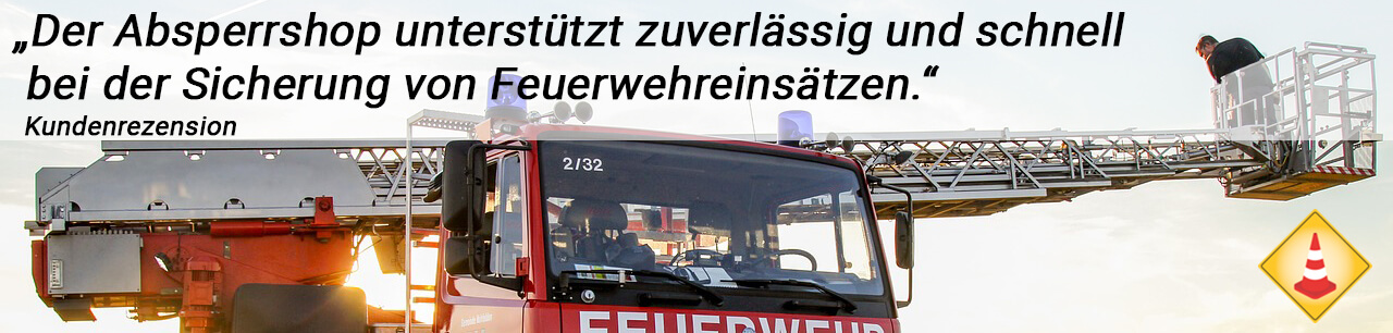 Feuerwehr Absperrshop